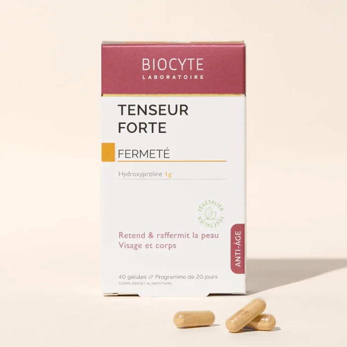 Пищевая добавка восстанавливает контуры лица и упругость кожи Biocyte Tenseur Forte