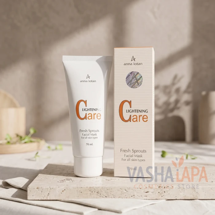Освежающая маска с экстрактом ростков кресс-салата Anna Lotan Lightening Care Fresh Sprouts Facial Mask