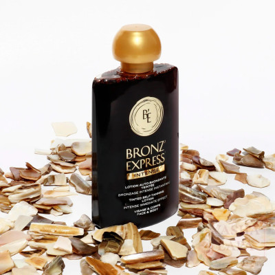 Лосьйон-автозасмага інтенсив для обличчя та тіла Academie Lotion Auto-Bronzante Bronz'Express Intense Tinted Self-Tanning Lotion
