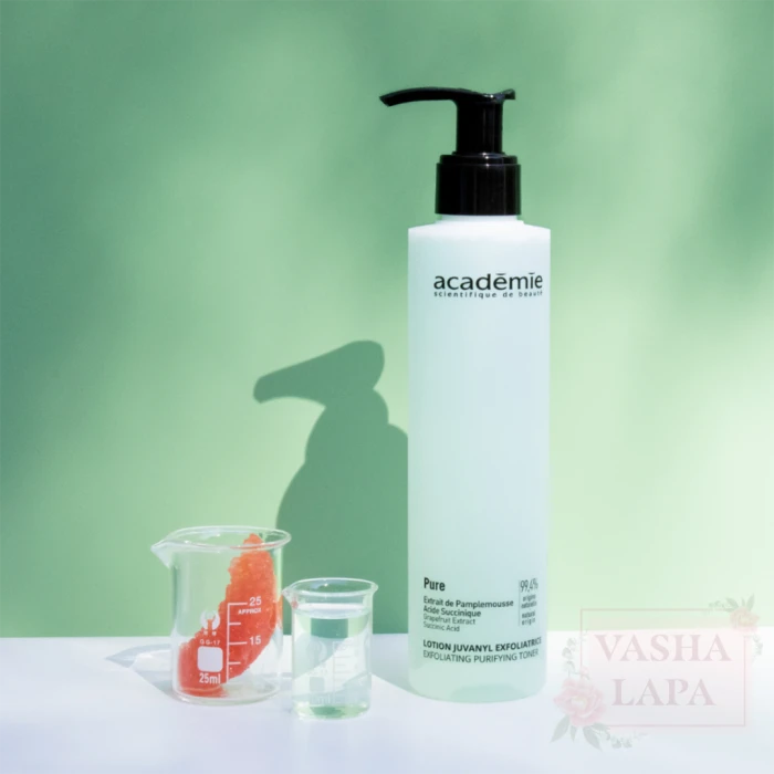 Отшелушивающий очищающий тоник Academie Exfoliating Purifying Toner