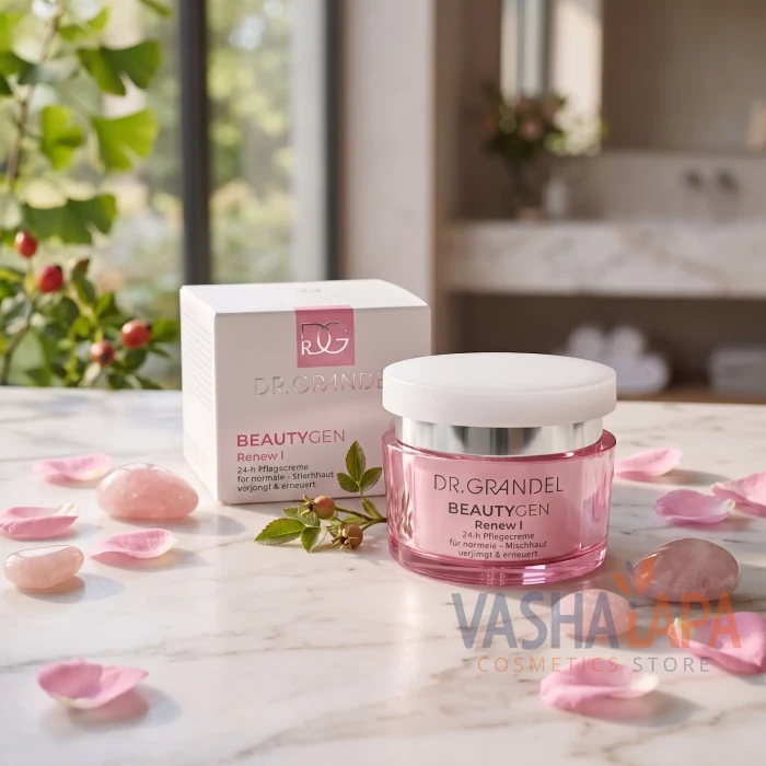 Легкий крем для комбинированной кожи Dr.Grandel Beautygen Renew I Silky Touch