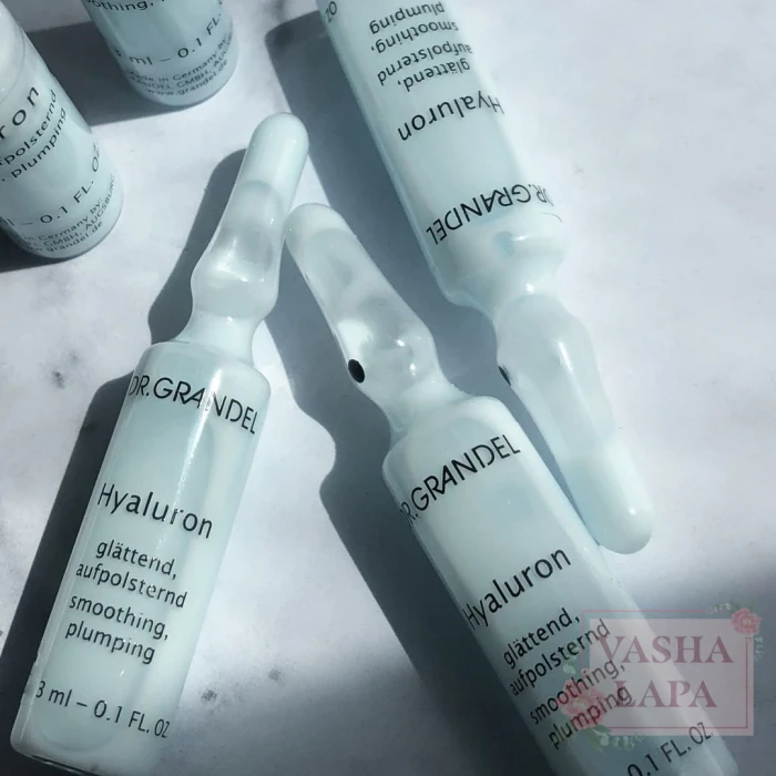 Концентрат с гиалуроном "push-up" эффект Dr.Grandel Ampoules Hyaluron