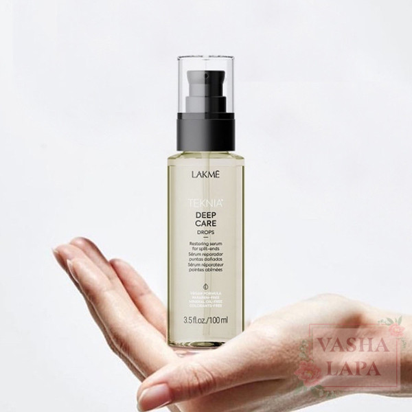 Восстанавливающая сыворотка для кончиков волос Lakme Teknia Deep Care Drops