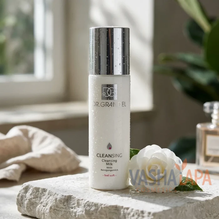 Очищуюче молочко для сухої та чутливої шкіри Dr.Grandel Cleansing Milk