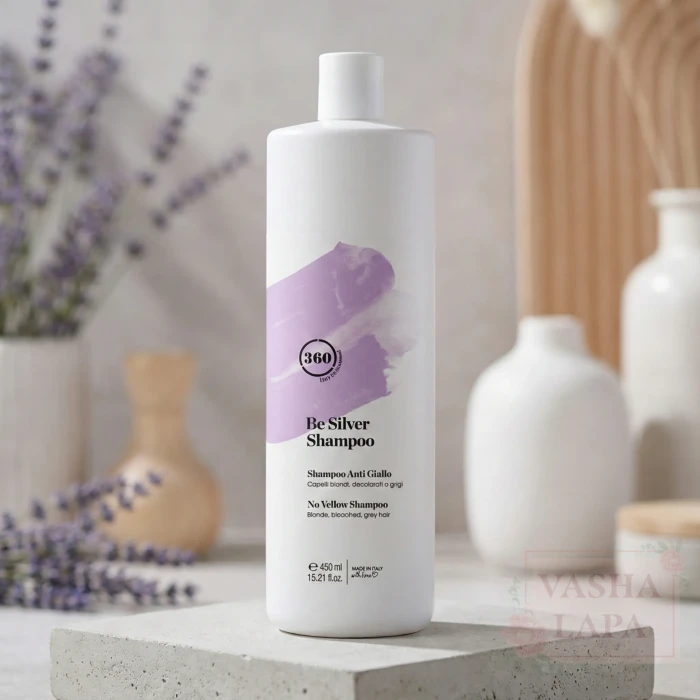 Шампунь для окрашенных волос "Серебристый блонд" 360 Be Silver Shampoo