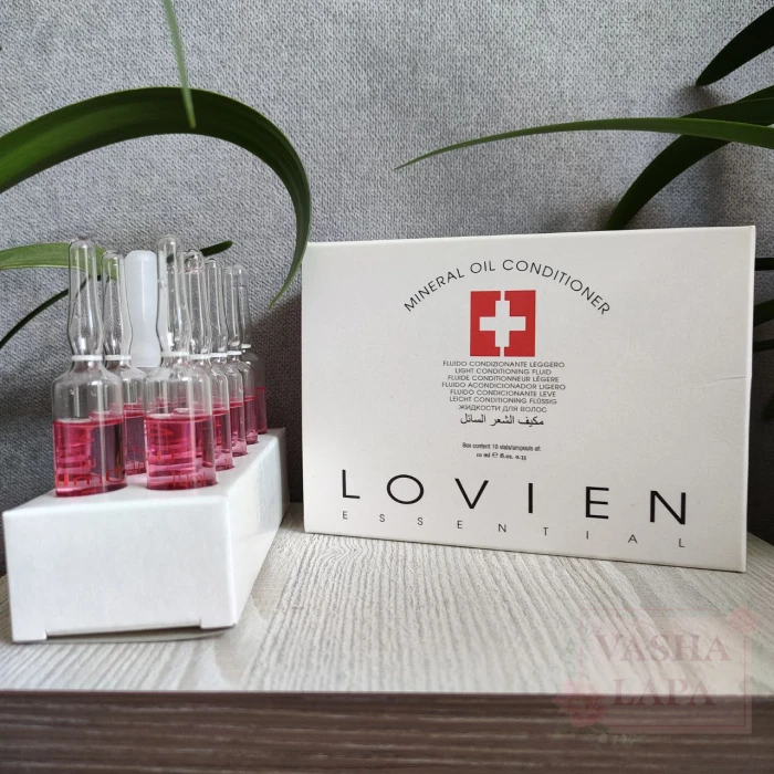 Кондиционер-ампулы для поврежденных волос Lovien Essential Mineral Oil