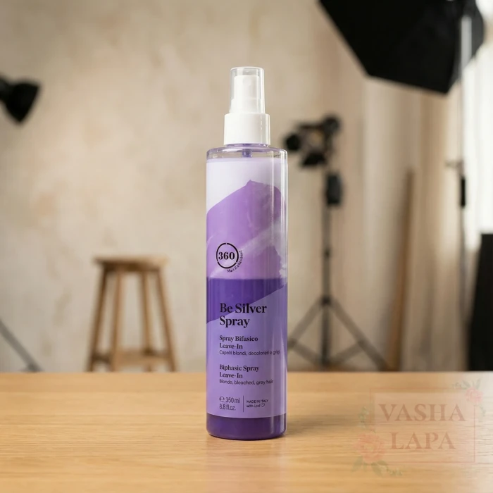 Двухфазный спрей для светлых волос 360 Be Silver Spray