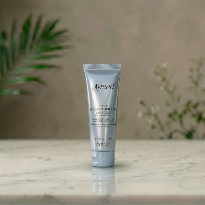 Маска для восстановления и увлажнения кожи GlyMed Plus CBD Hydratherapy Masque with Micro-Silver