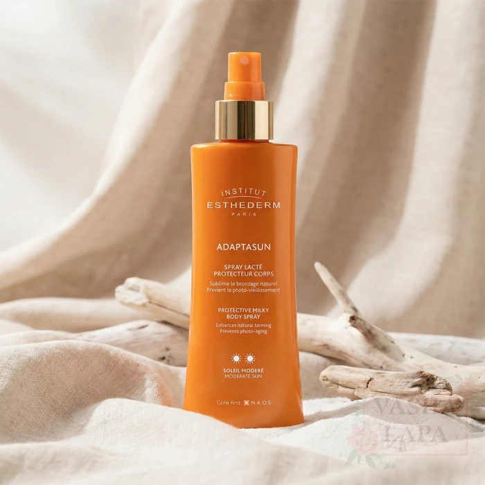 Спрей для защиты тела при умеренном солнце Institut Esthederm Adaptasun** Milky Body Spray