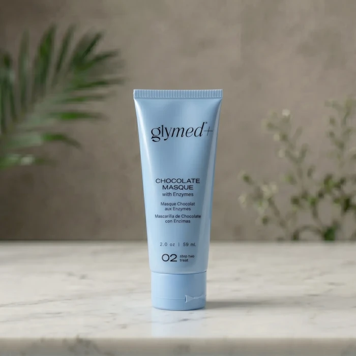 Кремообразная омолаживающая маска с какао GlyMed Plus Chocolate Masque with Enzymes