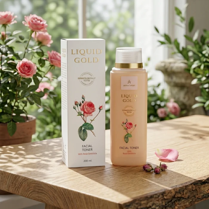 Золотой лосьон для лица Anna Lotan Liquid Gold Fasial Toner