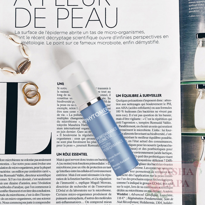 Сыворотка против морщин Phytomer Youth Performance Wrinkle Radiance Serum