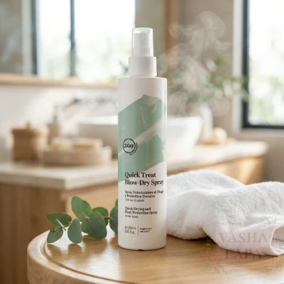 Термозахисний спрей для швидкого сушіння волосся 360 Quick Treat Blow-Dry Spray