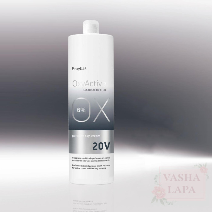 Окислительная эмульсия Erayba 20V 6% OxyActive Color Activator Peroxide Oxy-Cream