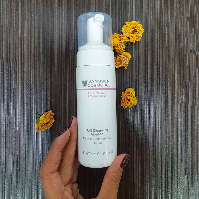 Нежный мусс для умывания JANSSEN Sensitive Skin Soft Cleansing Mousse