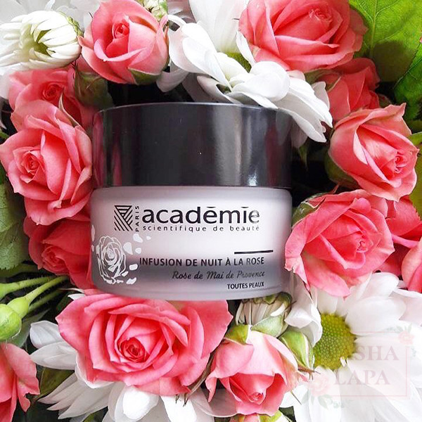 Ночной крем "Розовая инфузия" Academie Infusion de nuit a la rose Night Infusion Rose Cream