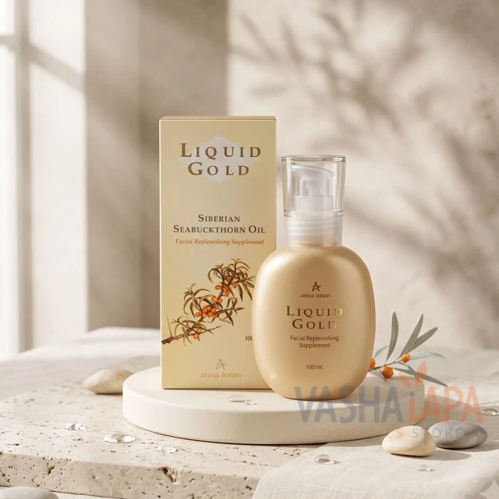 Сыворотка Золотые капли Anna Lotan Liquid Gold Facial Replenishing Supplement