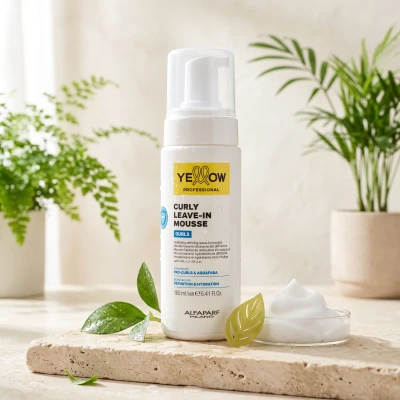 Незмивний мус для кучерявого волосся Yellow Curly Leave-In Mousse