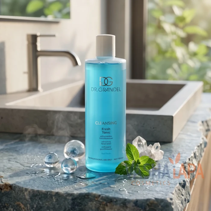 Тонiзуючий лосьйон з фруктовими кислотами 4% Dr.Grandel Cleansing Fresh Tonic