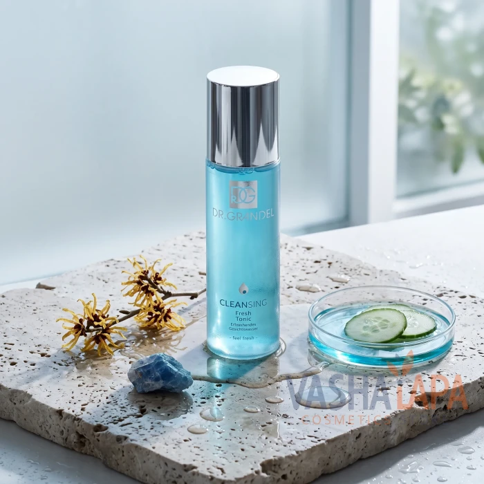 Тонiзуючий лосьйон з фруктовими кислотами 4% Dr.Grandel Cleansing Fresh Tonic