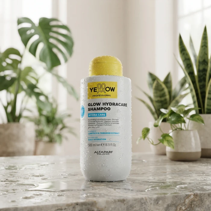 Шампунь для увлажнения и блеска волос Yellow Hydra Care Glow Shampoo