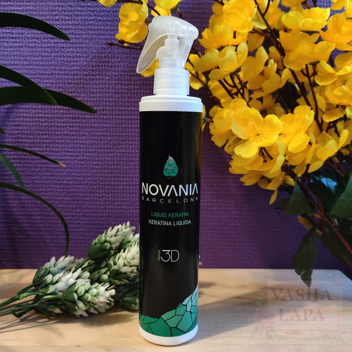 Сыворотка для волос жидкий 3D кератин Novania Barcelona Liquid 3D Keratin