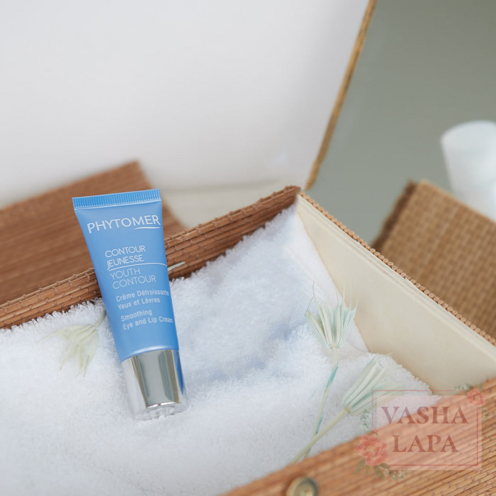Восстанавливающий крем от морщин для кожи глаз и губ Phytomer Youth Contour Smoothing Eye аnd Lip Cream