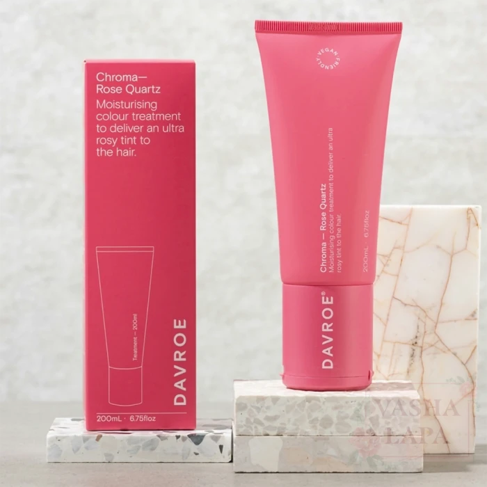 Тонуючий бальзам для волосся Davroe Chroma Rose Quartz