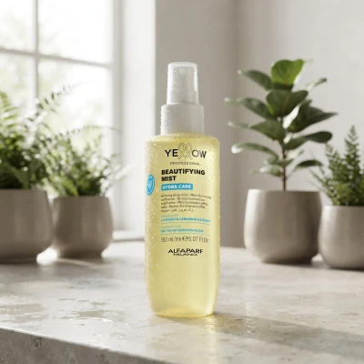 Парфумований спрей для зволоження та блиску волосся Yellow Hydra Care Glow Beautifying Mist