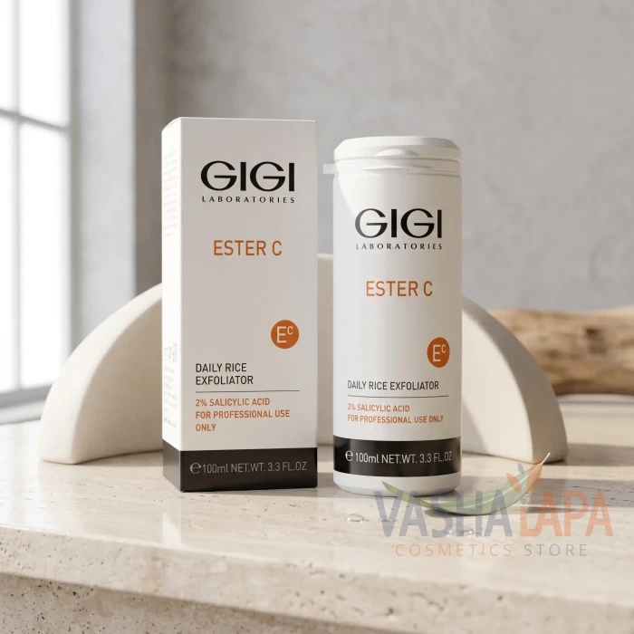 Рисова пудра-ексфоліант GIGI Ester C Daily Rice Exfoliator