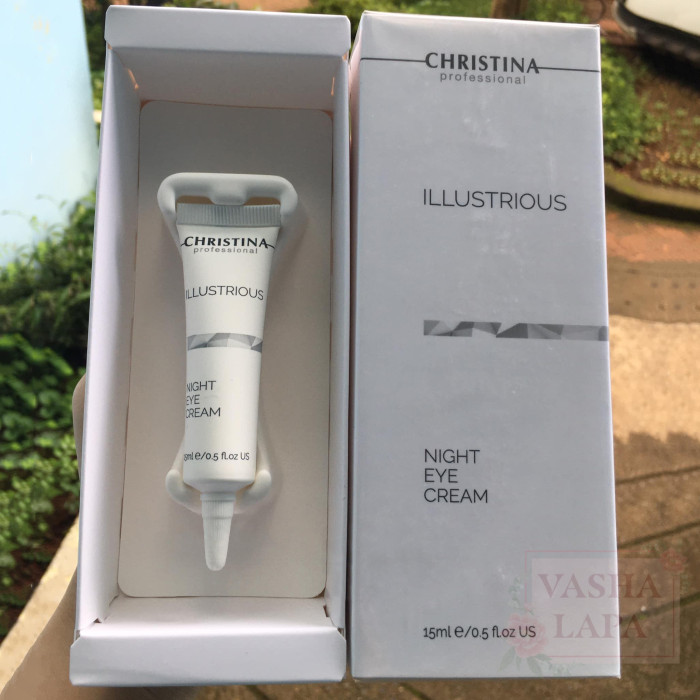 Омолаживающий ночной крем для кожи вокруг глаз Christina Illustrious Night Eye Cream