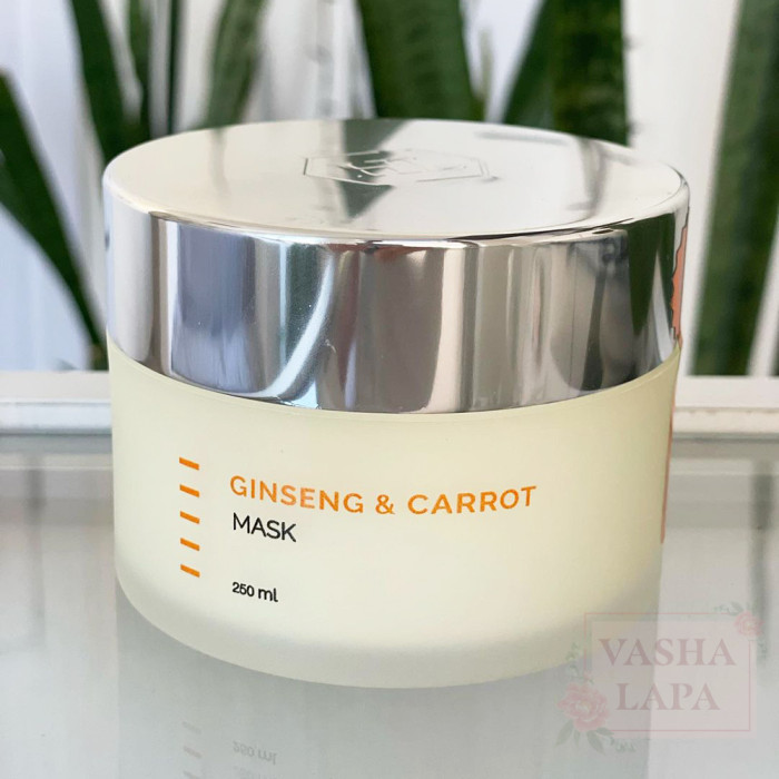 Питательная маска Holy Land Ginseng & Carrot Mask