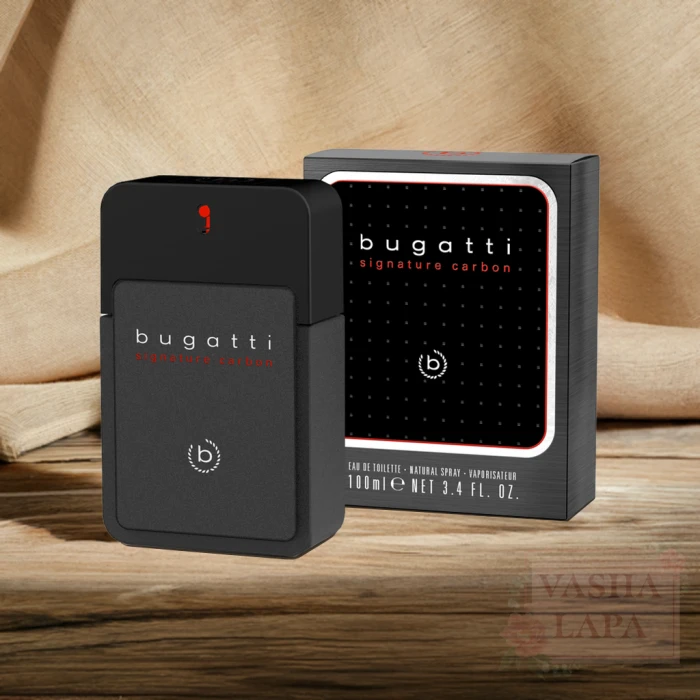 Парфюмированная вода для мужчин Bugatti Signature Carbon