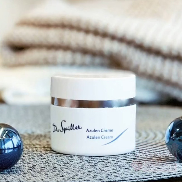 Успокаивающий крем для чувствительной кожи с азуленом Dr.Spiller Azulen Cream