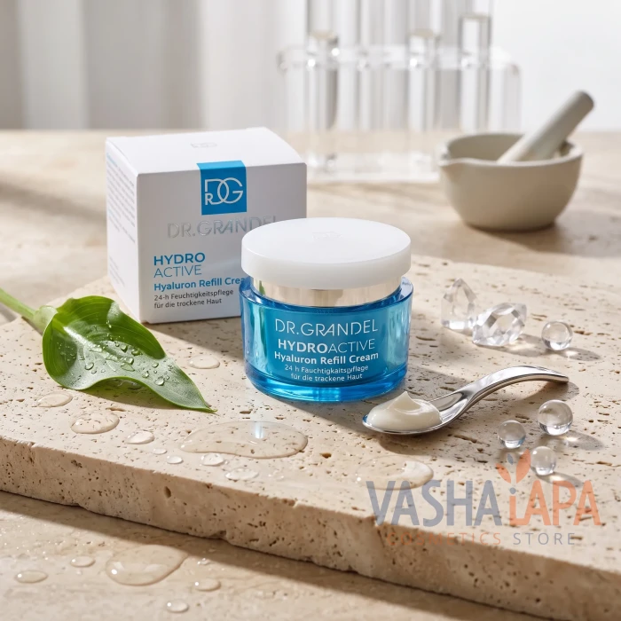 Увлажняющий легкий крем с филлер эффектом Dr.Grandel Hydro Active Hyaluron Refill Cream