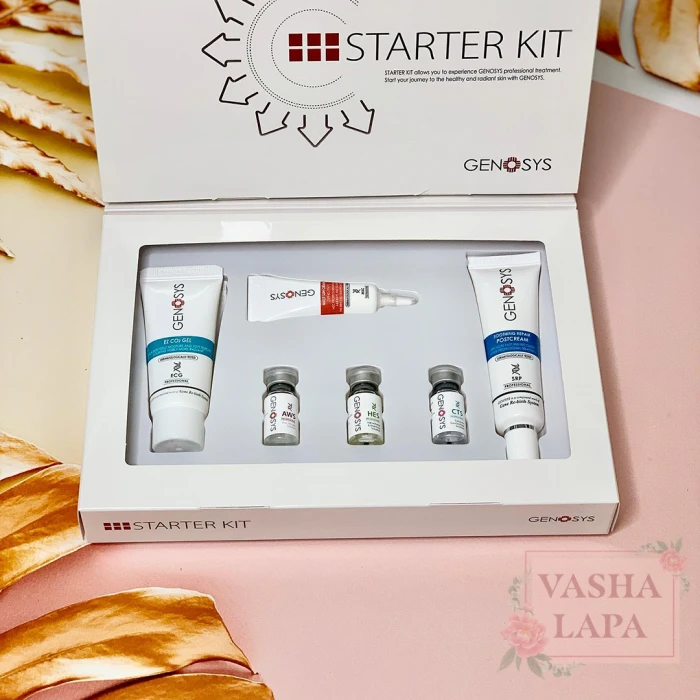 Стартовый набор по уходу за кожей лица Genosys Starter Kit