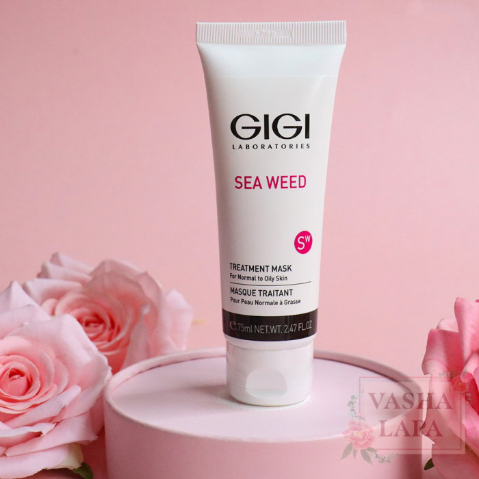 Лечебная маска для жирной и проблемной кожи GIGI Sea Weed Treatment Mask