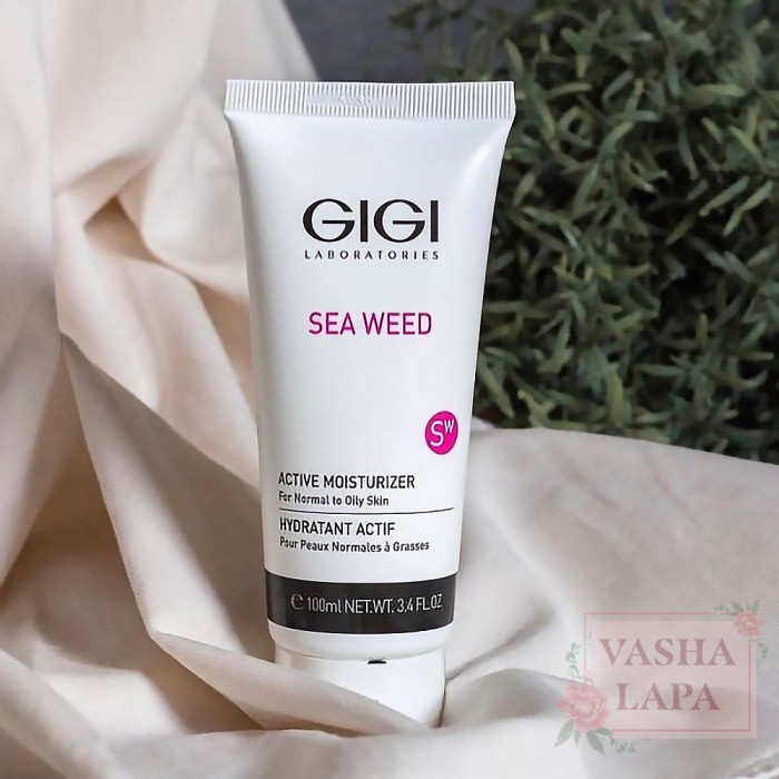 Активный увлажняющий крем для жирной и комбинированной кожи GIGI Sea Weed Active Moisturizer