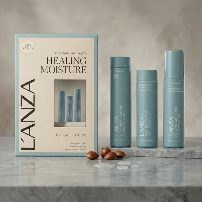 Набор увлажняющий L'anza  Moisture Trio Box