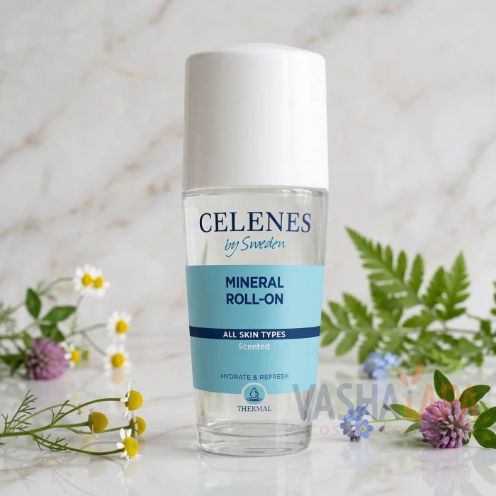 Термальный роликовый дезодорант для всех типов кожи Celenes Thermal Mineral Roll-On All Skin Types