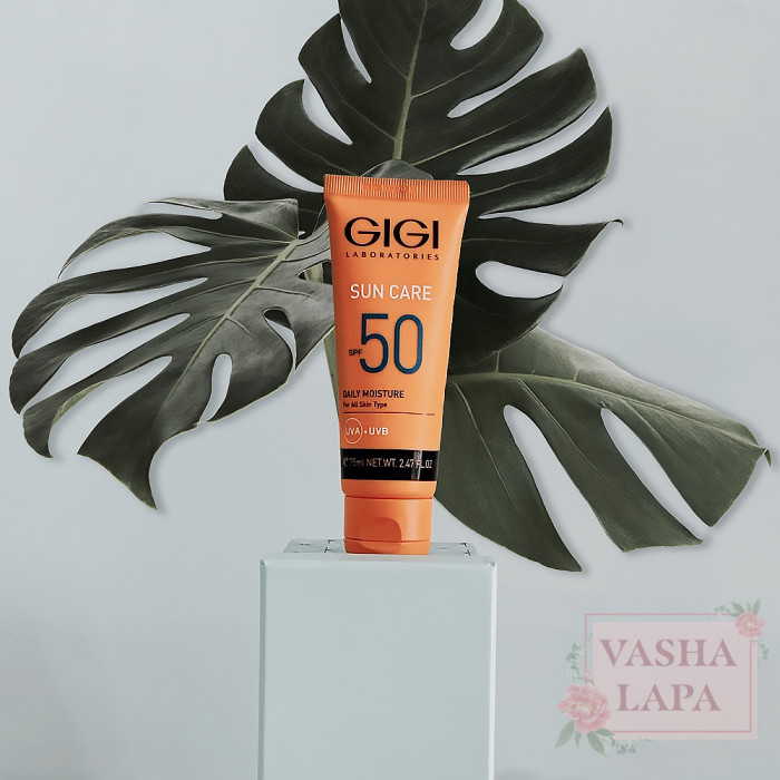 Защитный анти-эйдж увлажняющий крем GIGI Sun Care Daily Moisture SPF-50