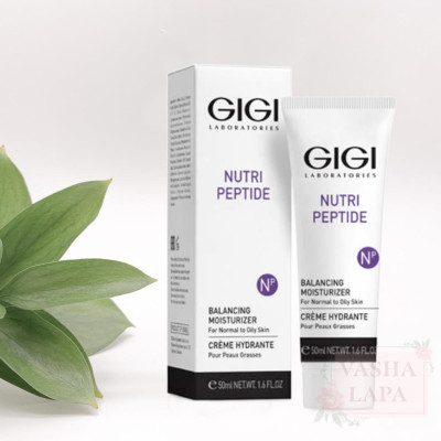 Пептидний балансуючий крем для жирної, комб. шкіри GIGI Nutri Peptide Balancing Moisturizer