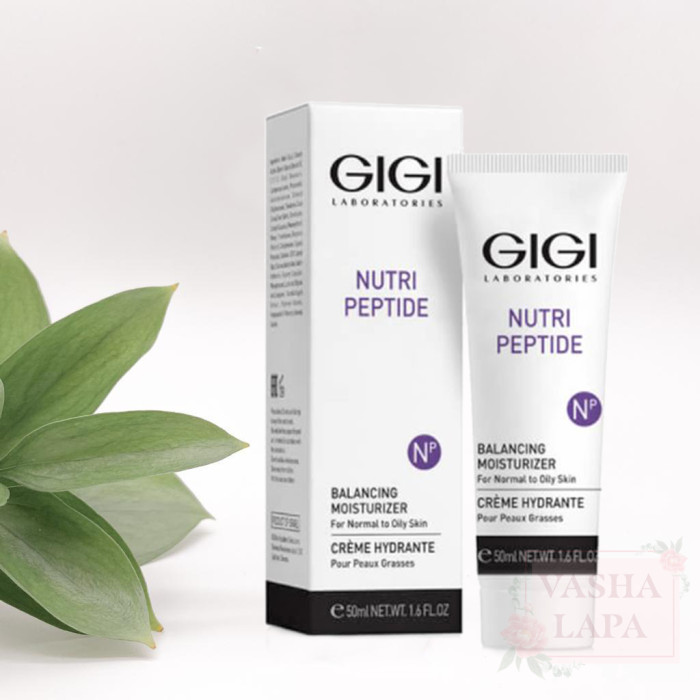 Пептидний балансуючий крем для жирної, комб. шкіри GIGI Nutri Peptide Balancing Moisturizer