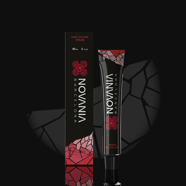 Перманентная крем-краска с низким содержанием аммиака Novania Barcelona Hair Colour Cream