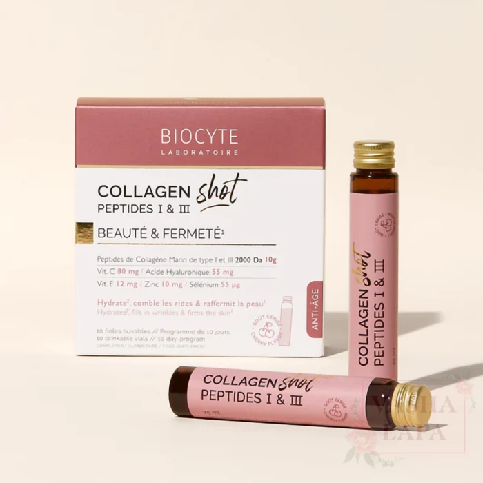Пищевая добавка в стике Коллаген мощная комплексная формула Biocyte Collagen Shot