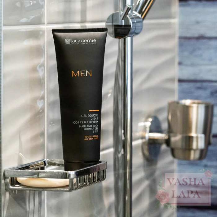 Гель для душа 2 в 1 для тела и волос Academie Douche 2 En 1 Corps Et Cheveux Hair And Body Shower Gel 2 In 1