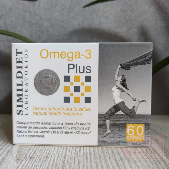 Пищевая добавка "Омега-3 плюс" Simildiet Laboratorios Omega-3 Plus
