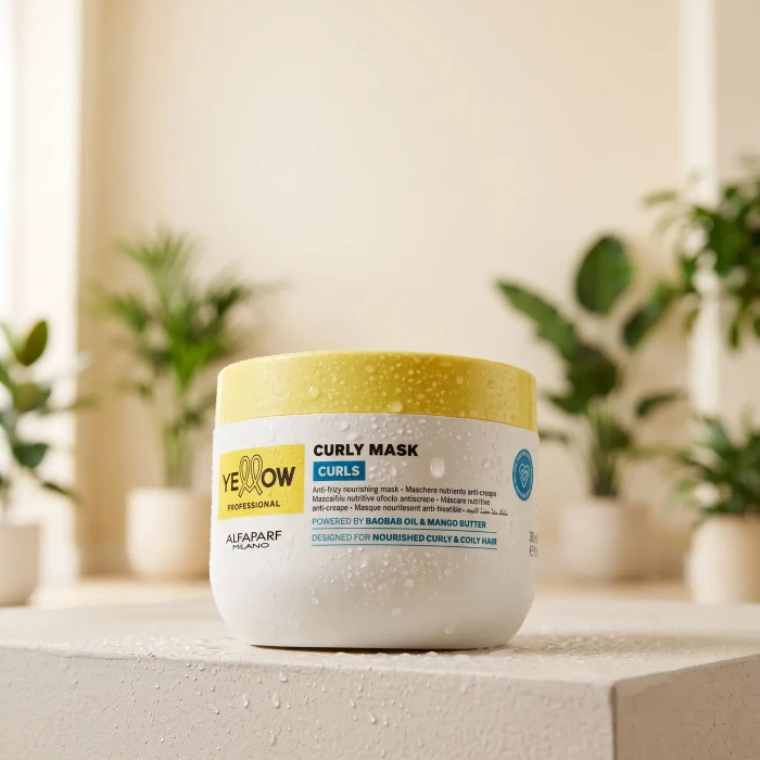 Интенсивно увлажняющая маска для вьющихся волос Yellow Curls Mask