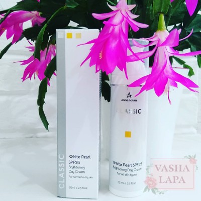 Солнцезащитный дневной крем "Белая жемчужина" Anna Lotan Classic White Pearl Protective Day Cream SPF 25