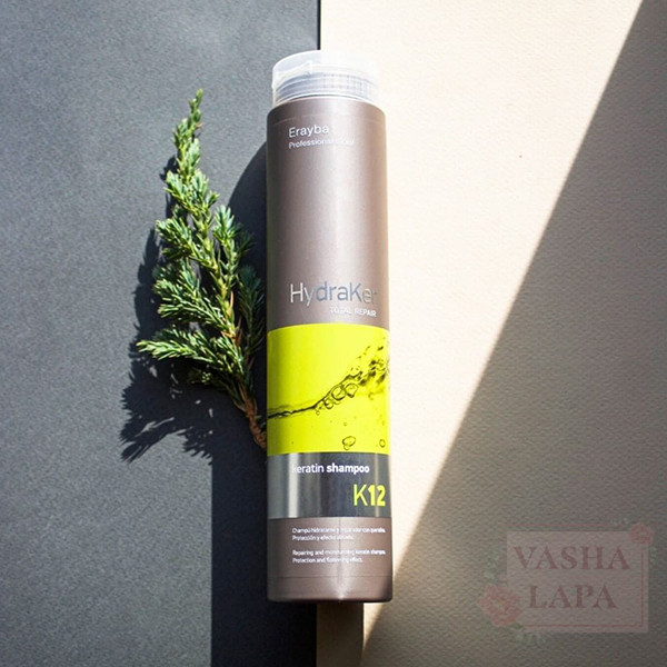 Шампунь без сульфатов Erayba HydraKer K12 Keratin Shampoo